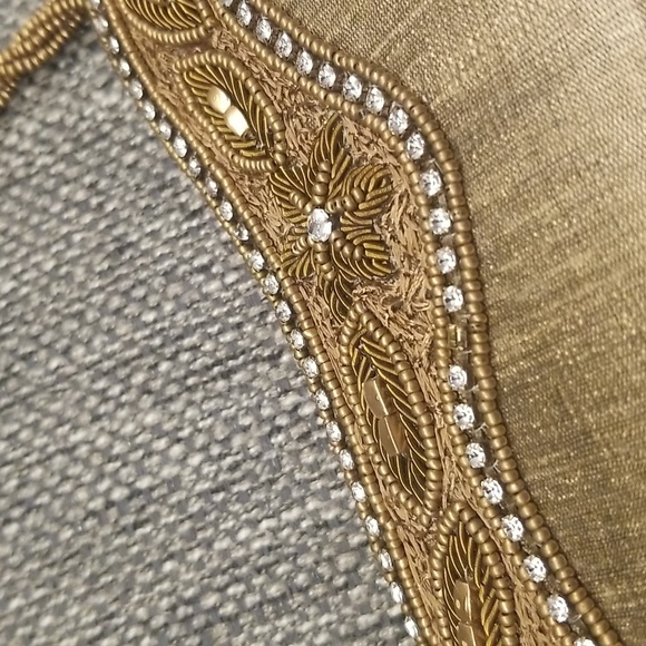 Pure Raw Silk Purse Clutch - Picture 2 of 3